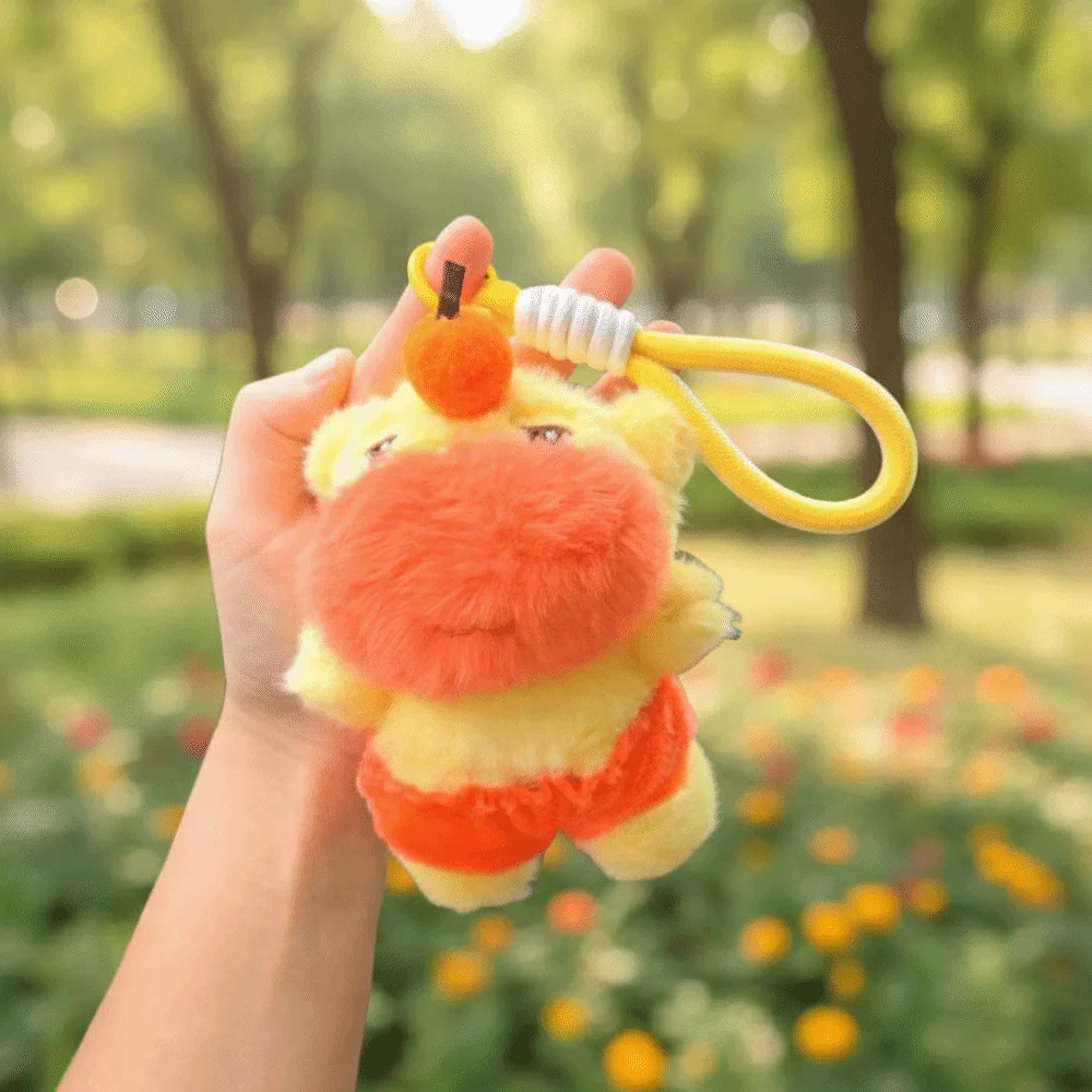 Ozdoby do zawieszenia na torbie, uroczy breloczek z kapibarą Lulu, kreskówkowy, śliczny breloczek z delfinem LULU, kreatywny, miękki breloczek z pluszowym zwierzątkiem.