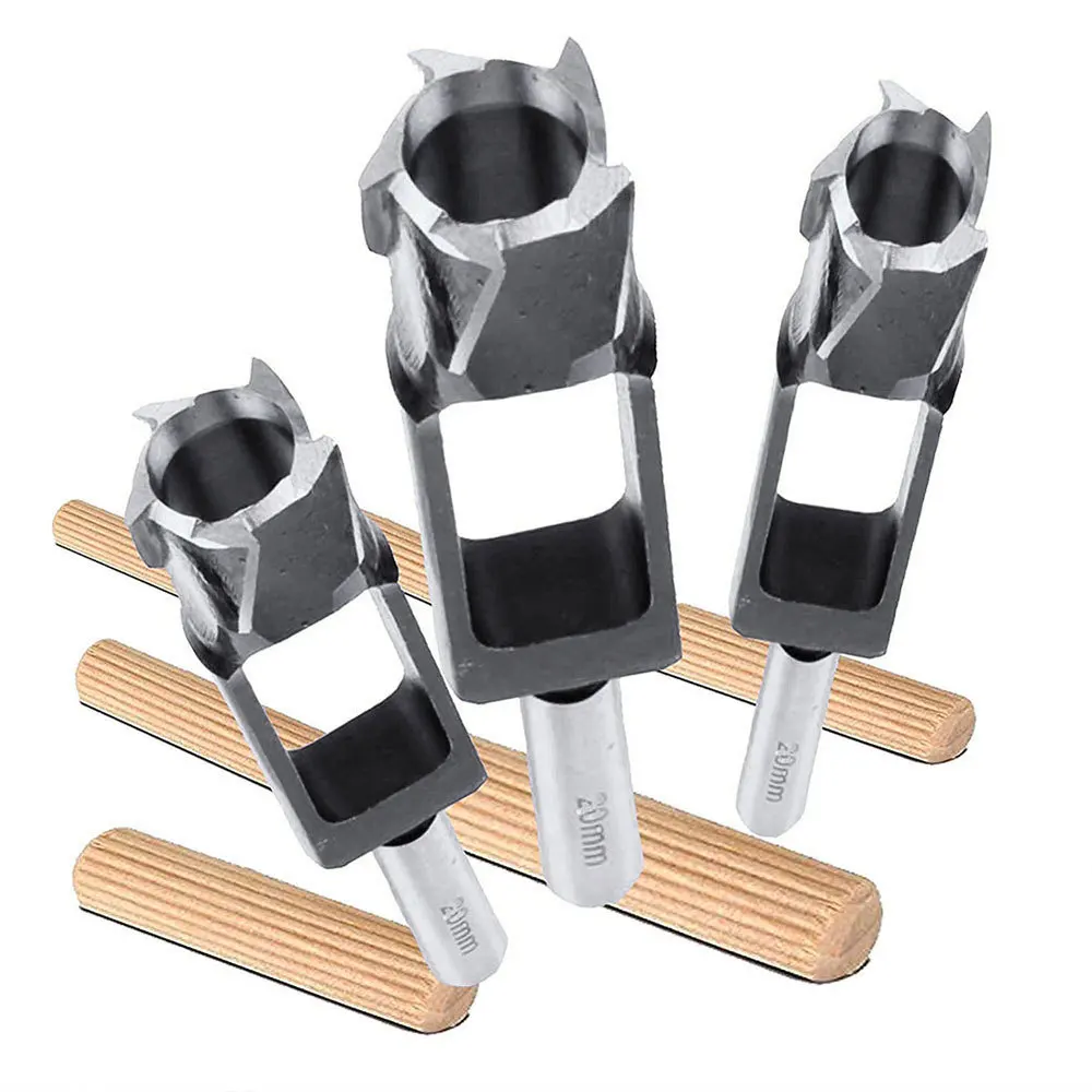 8-40mm Wood Plug Hole Cutter Cork Woodworking Drilling Tools Tenon Dowel And Plug Drill Tapered Sealing Plug Cutter Shank