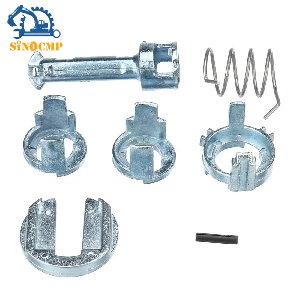 

1Set Metal Door Lock Cylinder Barrel Repair Kit Set Front Left/Right Side For E53 (1999-2006) E83 (2003-2010) Car Accessories