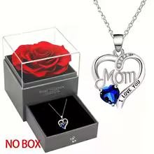 Heart in Heart Necklace Hollow Heart Pendant Gift - YF1202-4