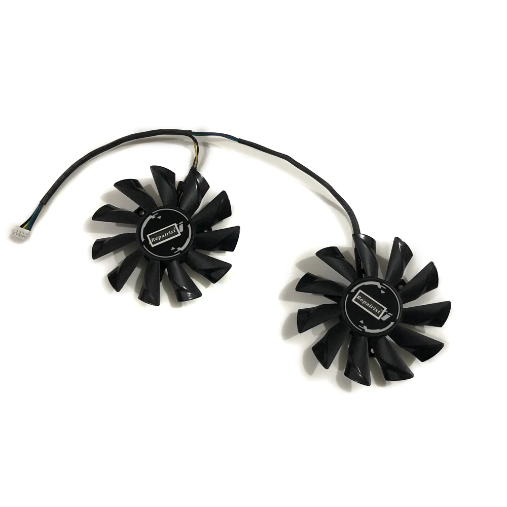 2Pcs/Set PLD09210S12HH,Graphics Card Fan,VGA GPU Video Cooler,For MSI RX 580 480 RX580 RX480 ARMOR