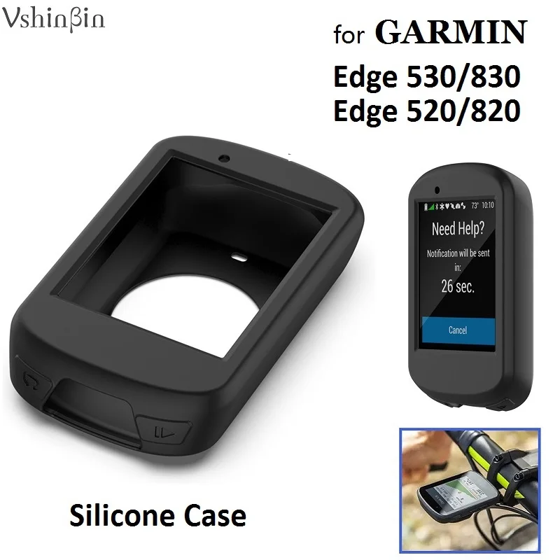 Garmin Edge 530 830 520 820 보호 커버, GPS 자전거 컴퓨터 충격 방지 소프트 실리콘 케이스