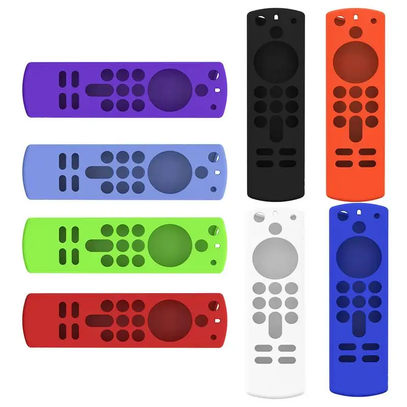 Protective Case Silicon Cover Case For AlexaVoice Remote 2021 | Soft Silicone Shock Resistant Anti Drop TV Stick Cover