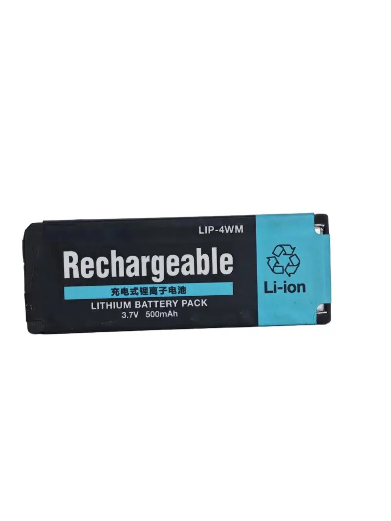 LIP-4WM Rechargeable Li-ion Battery 3.7V 500mAh Replacement Cell for SONY Walkman MZ-RH1 MZ-EH1 MZ-NH1 MZ-NH3D Mini Disc Player