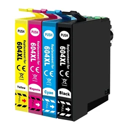 604XL Ink Cartridges Compatible with Epson Expression Home XP-2200 XP-3200 XP3205 XP-4200 XP-4205 WF-2910 WF-2930 WF2935 WF-2950