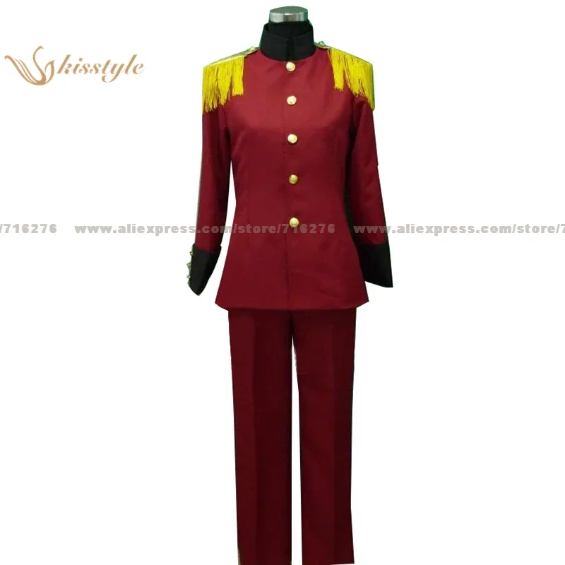 

Kisstyle Fashion Hetalia: Axis Powers Latvia Raivis War Uniform COS Clothing Cosplay Costume,Customized Accepted