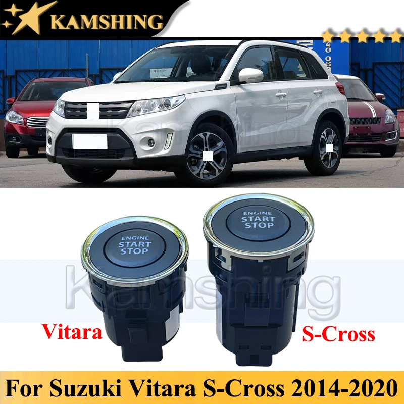 

Kamshing 1 Piece Engine Start Stop Button Switch For Suzuki Vitara S-Cross 2014-2020 Engine Start Switch
