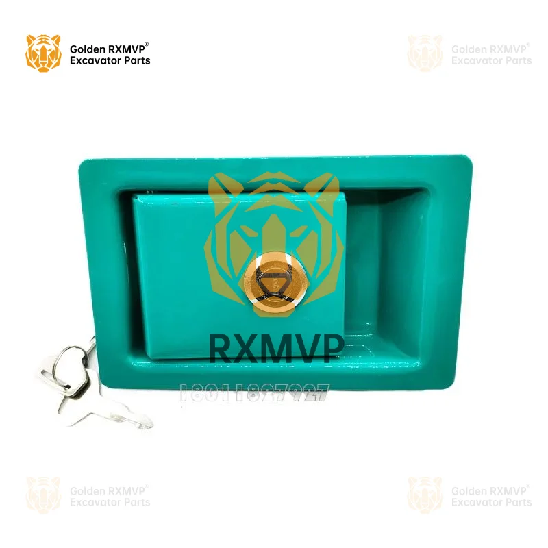 For Kobelco Sk Kx 75/130/200/210/250/260/350-8 Super 8 Side Door Locks, Side Doors, Side Cover Locks, Excavator Accessories