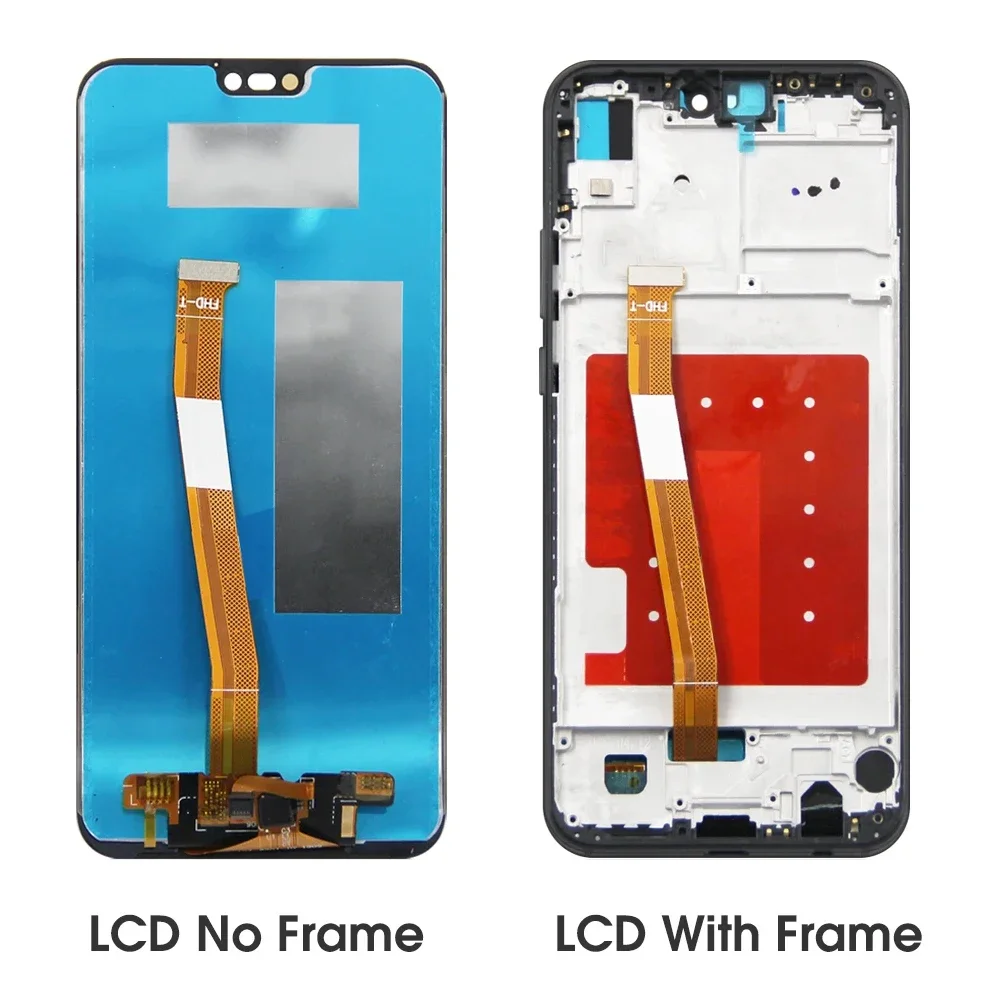 AAA Quality For HUAWEI p20 lite Lcd Display Touch Screen Digitizer Assembly For HUAWEI DISPLAY P20lite/nova 3e With Frame