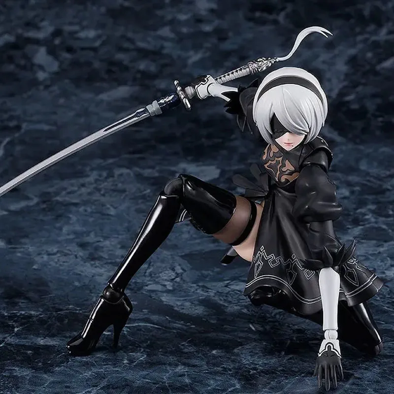 Nier Automata Anime Character Figure Collectible Model Doll Desktop Display Ornament Exquisite Game Themed Statue Trendy Present view 3