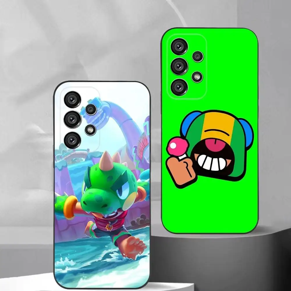 

Games S-Stars Leon Phone Case For Samsung S25,S24,S21,S22,S23,S30,Ultra,S20,Plus,Fe,Lite,Note,10,9,5G Black Cover