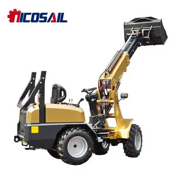 

New Design Diesel Telescopic Arm Mini Wheel Loader Diesel Mini Front End Loader Sales Customized Products