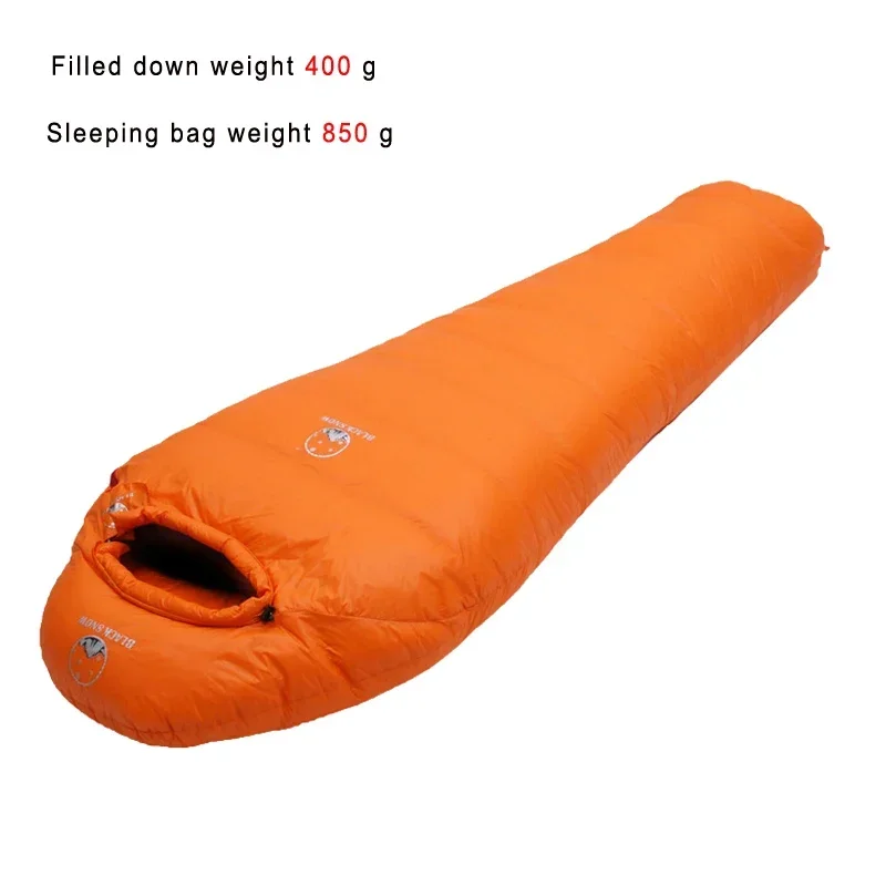 Winter Goose Down Mummy Sleeping Bag 10