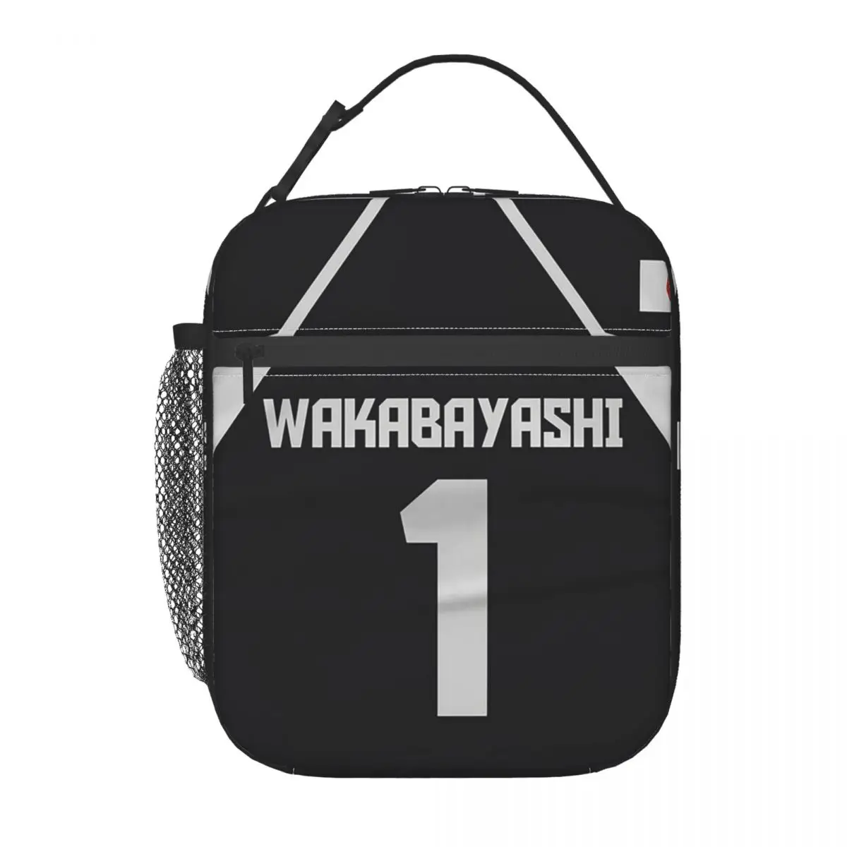 Genzo Wakabayashi Captain Tsubasa Insulated Lunch Bag for Women Kids Portable Food Boxes Thermal Lunch Box Tote
