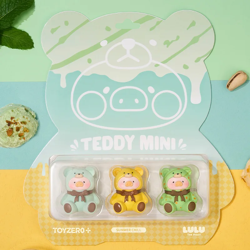 

TOYZERO Canned Pork LuLuTEDDY MIN Anime Action Figure Guess Bag Ornament Figurines Home Decor Desktop Dolls Model Gift