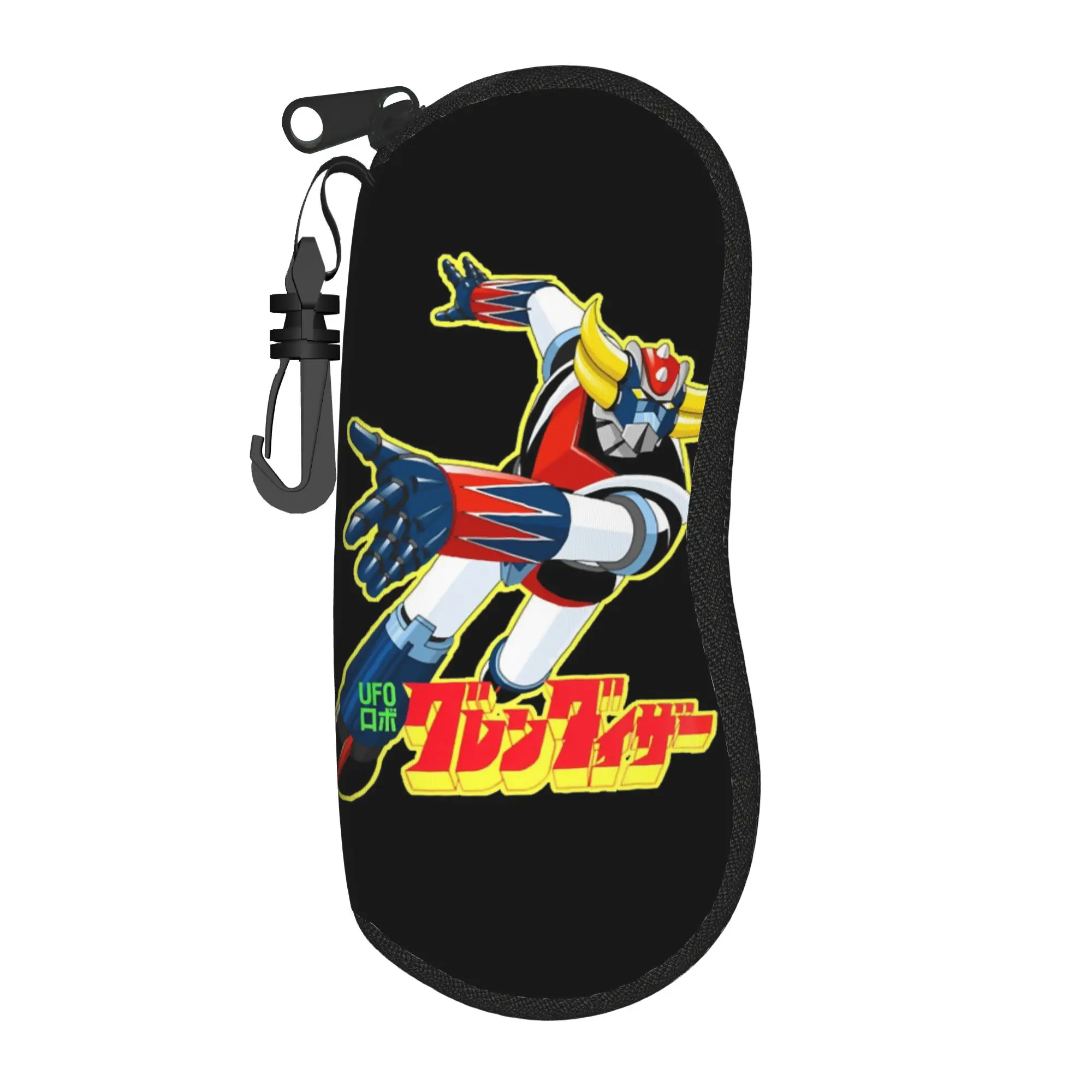 Goldrake UFO Robot Grendizer  Glasses Case Men Women Fashion Accessories Mazinger Z Eyewear Protector Office Eye Contacts Case