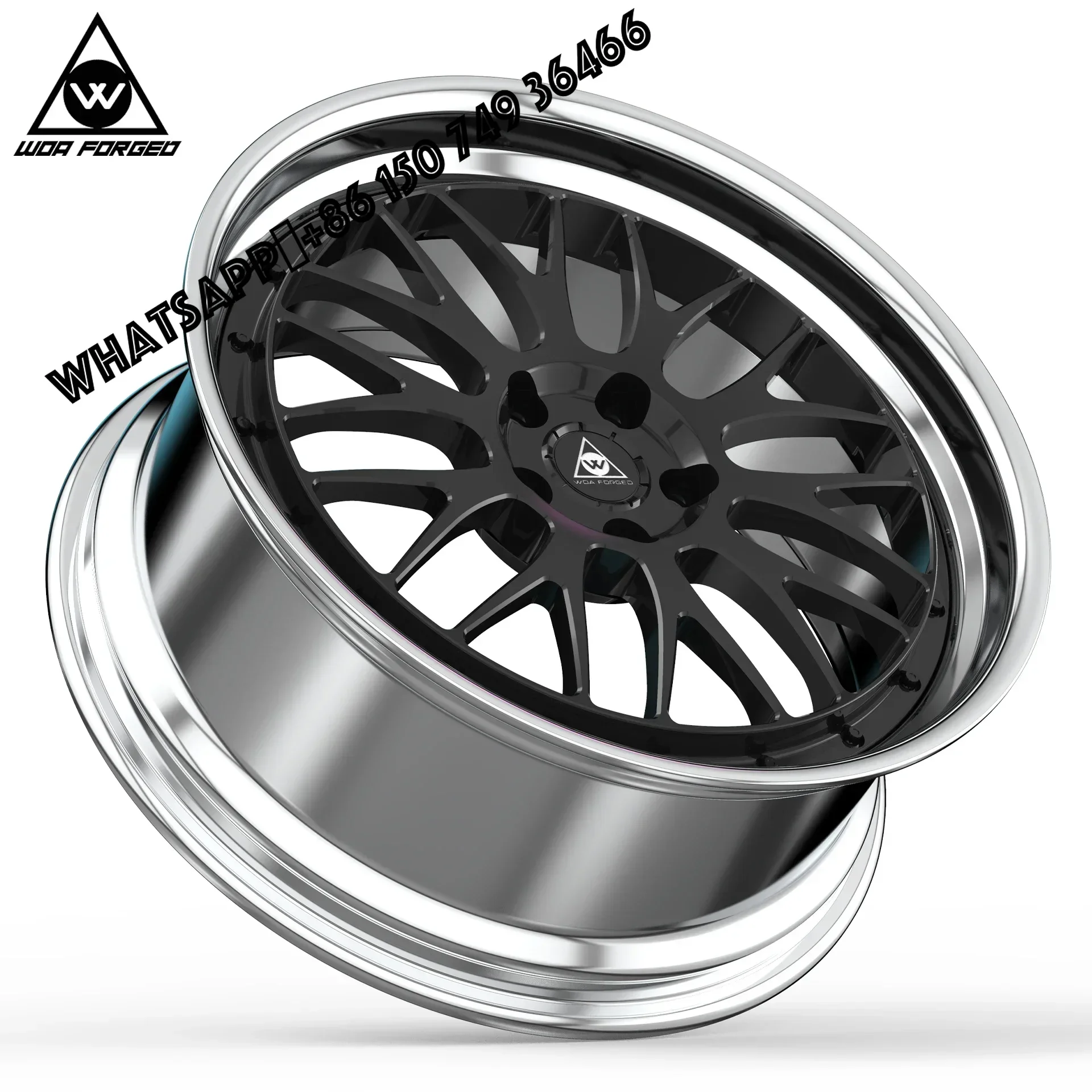 

6061-T6 2 Piece Forged Wheel Custom Wheel Passenger Car Alloy Rim 18 19 20 21 22 Inch for LM LM-R E88 BMW M3 F80 M4 F82