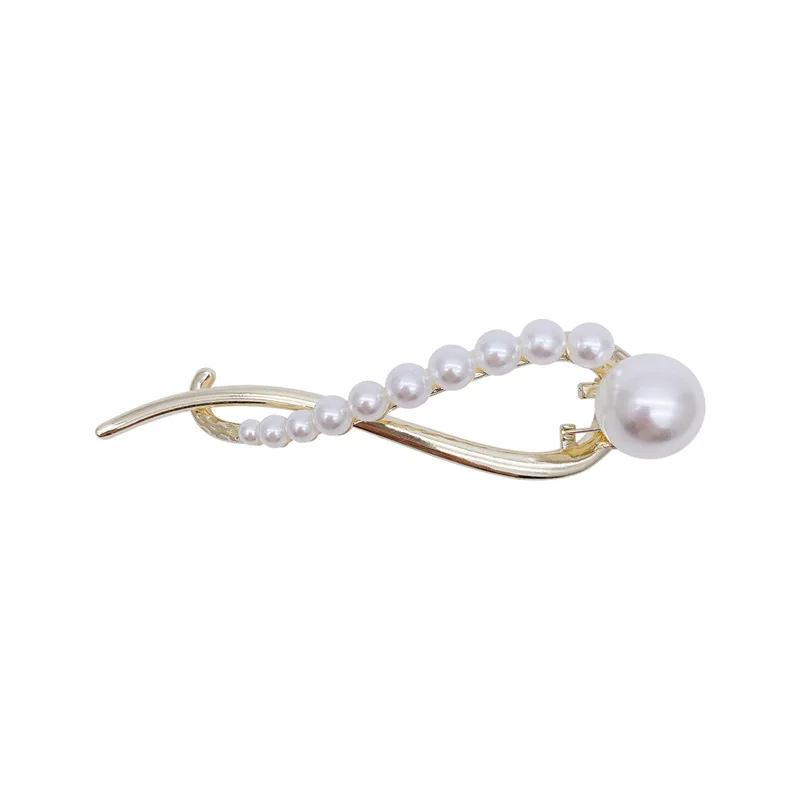 Spinka do włosów dla kobiet, moda, słodka perła, klips, kobiety, dziewczyny, elegancka, styl minimalistyczny, spinka, wsuwka, włosy w koński ogon,