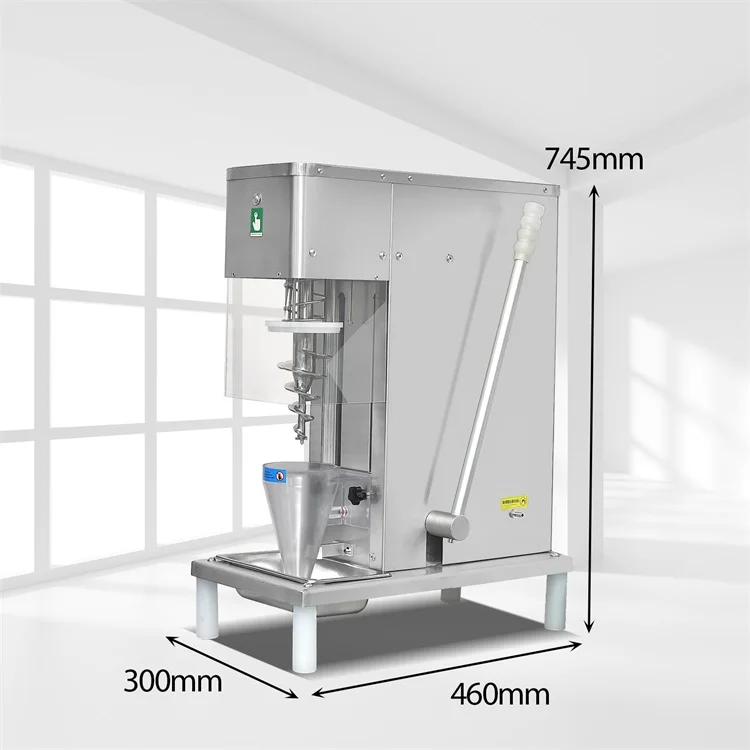 MK1Resfab Yogurt Swirl Drill Frozen Yogurt Real Fruits Ice Cream Blender/swirl Freeze Machine