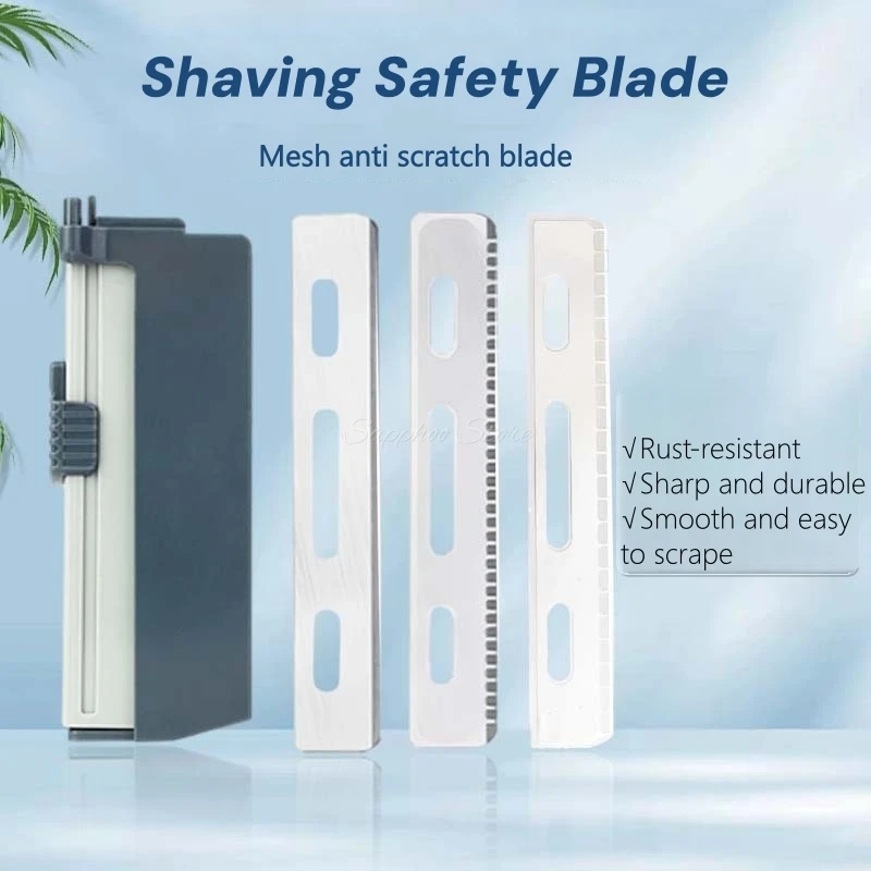 

10/25pcs Boxed Safety Razor Blades Used For Shaving & Hair Removal Single-sided Novice Stainless Steel Blades For Feather Razor