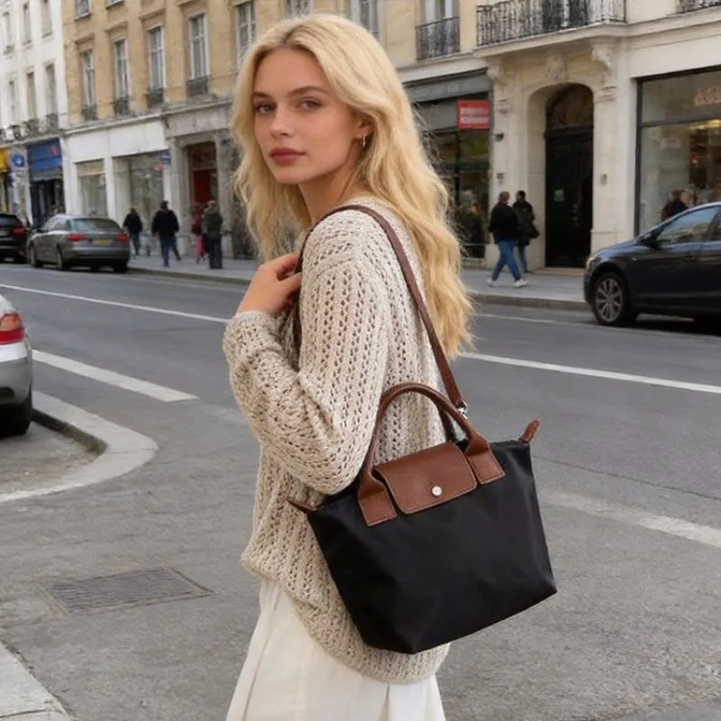 

Unique Leisure Business Diaper Bag Stylish Letter Logo Design Leather Crossbody Handbag Ladies Large Capacity Shopping Party