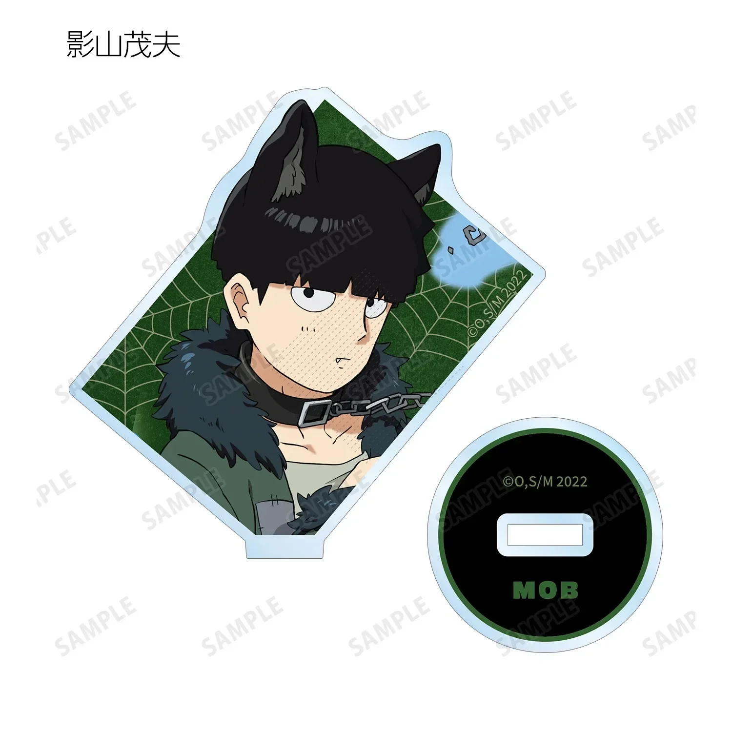 Anime Ekubo Shigeo Ritsu Mini Figure Doll Reigen Arataka Acrylic Stand Model Plate Cosplay Toy for Gift