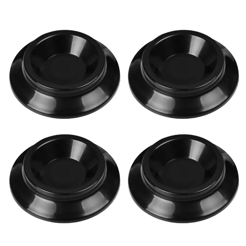 

4 Pcs Piano Non-Slip & Anti-Noise Foot Pad Plastic Pianos Caster Cups Floor Protector for Vertical Upright Piano