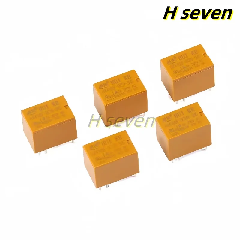 5pcs Relay HK4100F-DC3V 5V 9V 12V 24V-SHG 3A 6pin