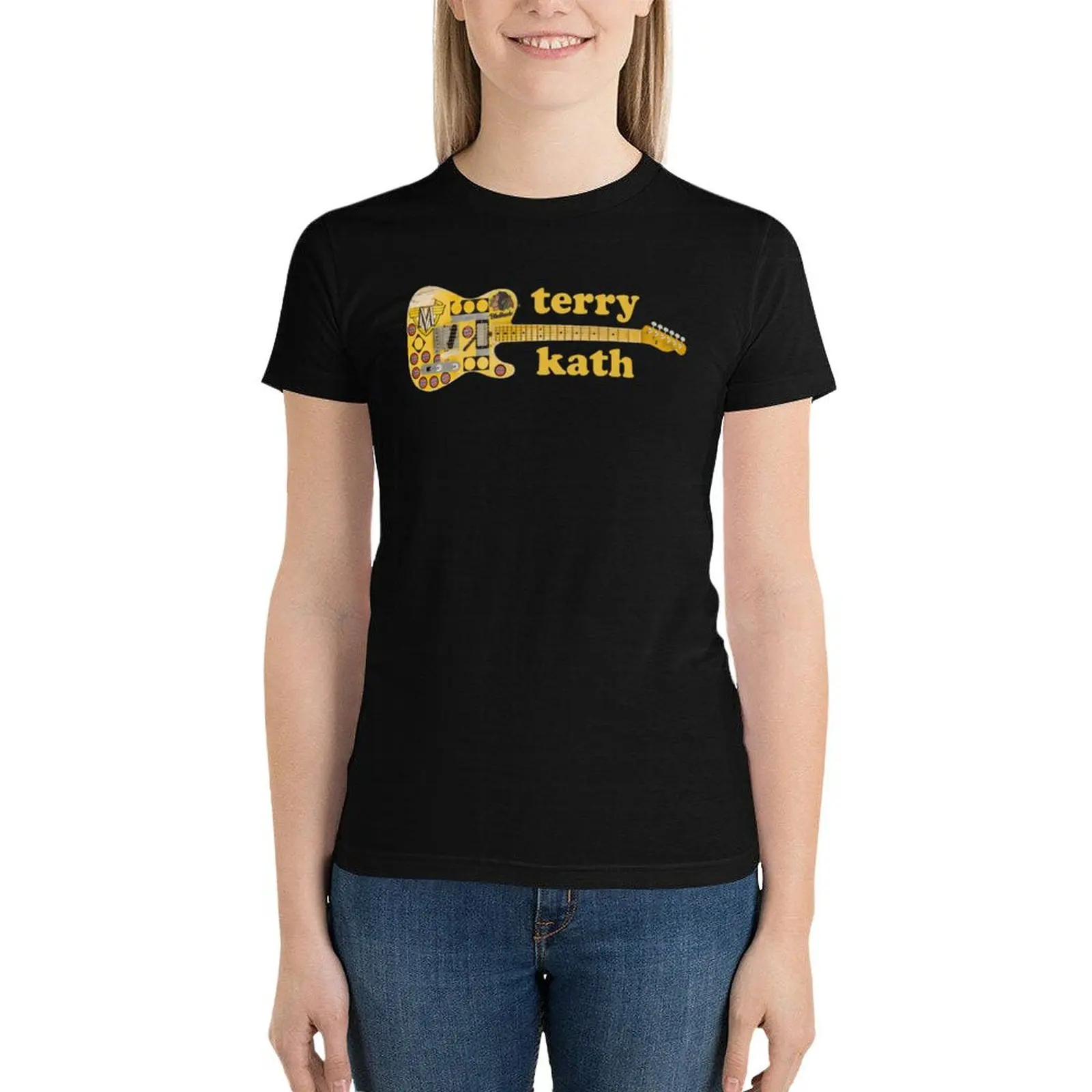 Terry Kath Guitar Guitarist Musician T-Shirt sublime new edition oversized Women clothes