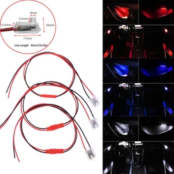 LED Ambient Light Transparent Lamp Body Circular Car Inner Bowl Light Door Handle Lights Handrail Lights Decorative Lamp