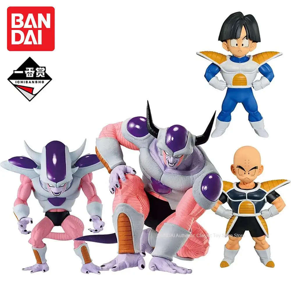 

Оригинальная официальная аниме-фигурка Bandai Banpresto Ichiban Kuji Dragon Ball: Битва на Намеке (Фриза, Гохан, Крилин)