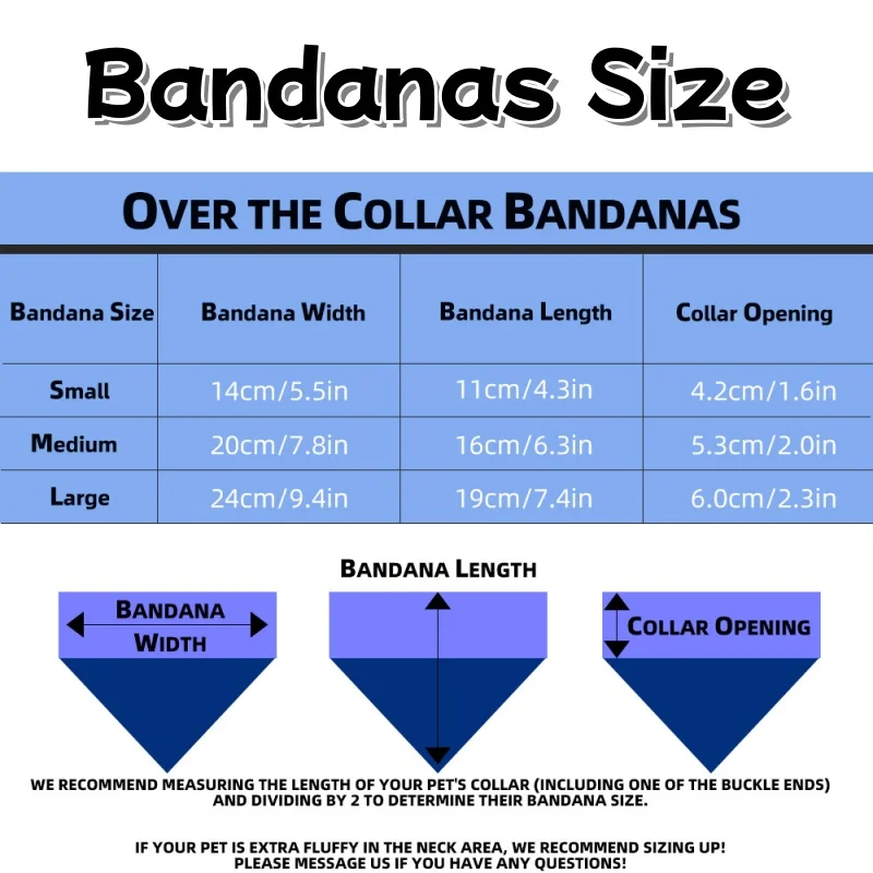 Pañuelos de moda lisos ajustables lavables para perros y gatos - imagen 2
