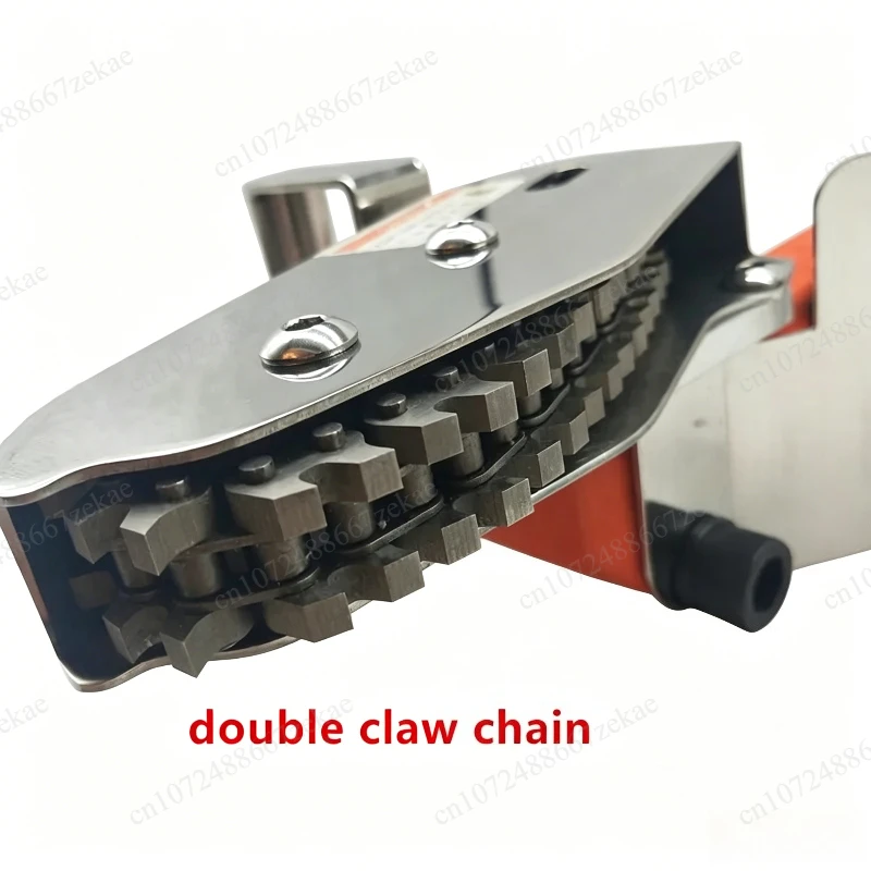 Portable Pneumatic Waste Stripper, Carton Paper Stripping Machine with Double Claw Chain & Oil-Water Separator