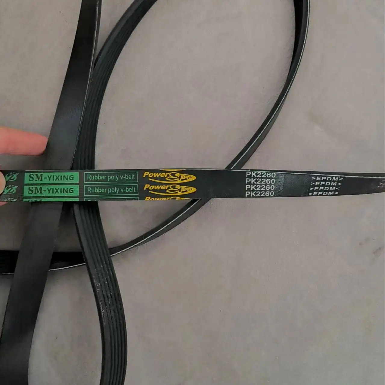 1 قطعة 8PK2195 8PK2260 8PK2235 6PK2195 6PK2260 6PK2235 أحزمة مطاطية متعددة الأخدود