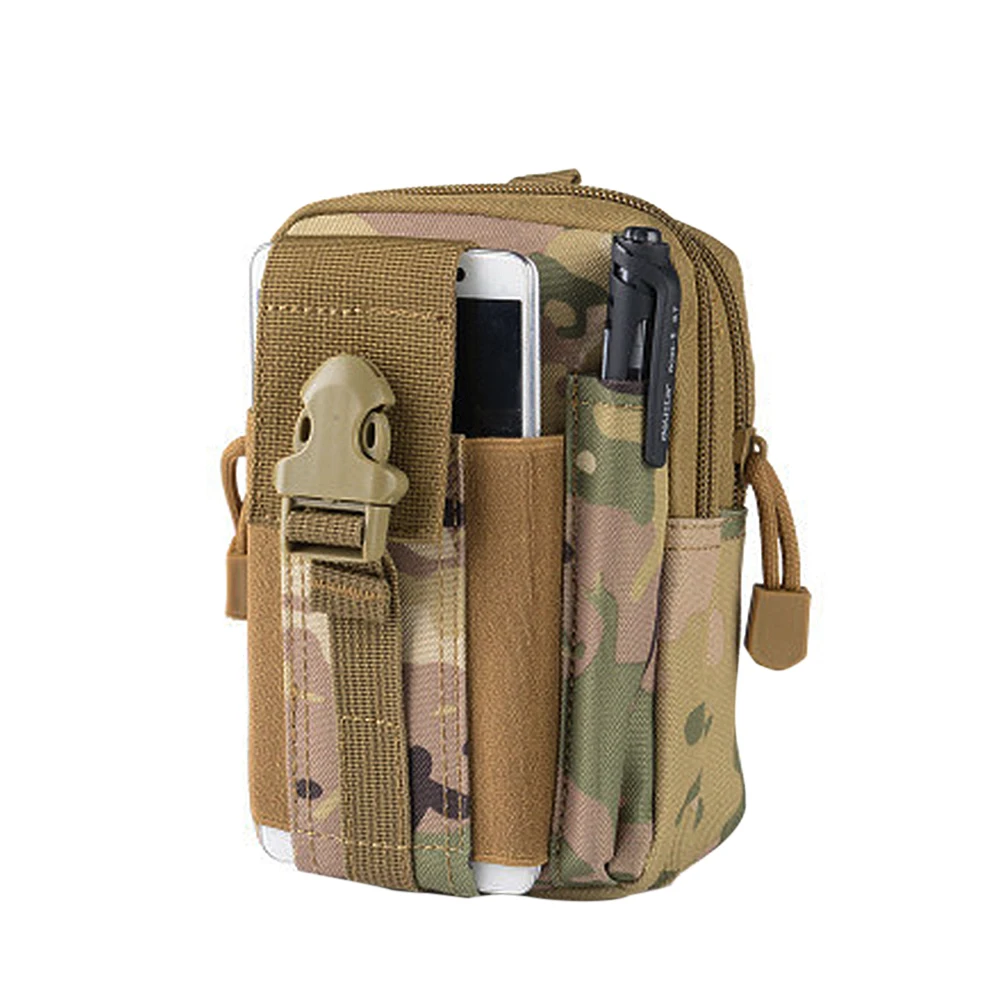 

Waterproof Sports Waist Bag Holder Camouflage Hiking Foldable Pouch Belt Military