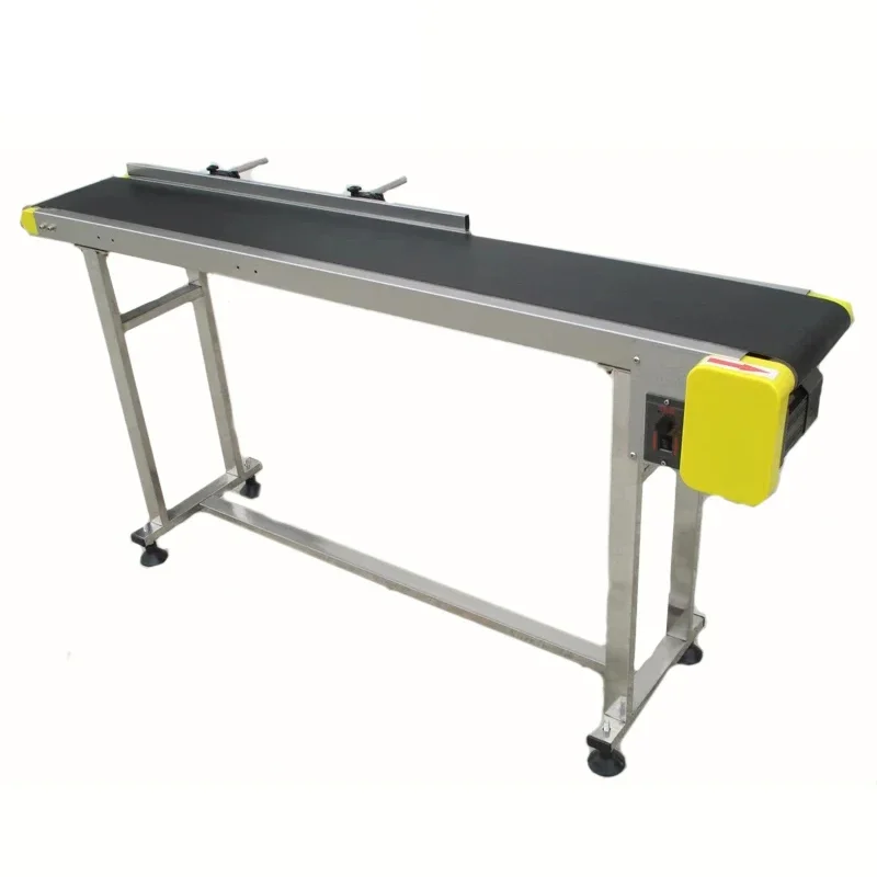 Production line automatic adjustable speed conveyor coding machine line paging machine belt conveyor