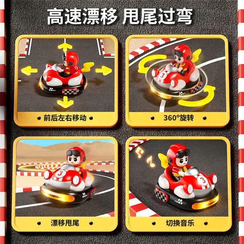 คริสต์มาสของขวัญรีโมทคอนโทรลไฟฟ้ารถของเล่นสําหรับชาย Off-Road Duet Racing Drifting การแข่งขันเด็กกิจกรรมพ่อแม่และลูก