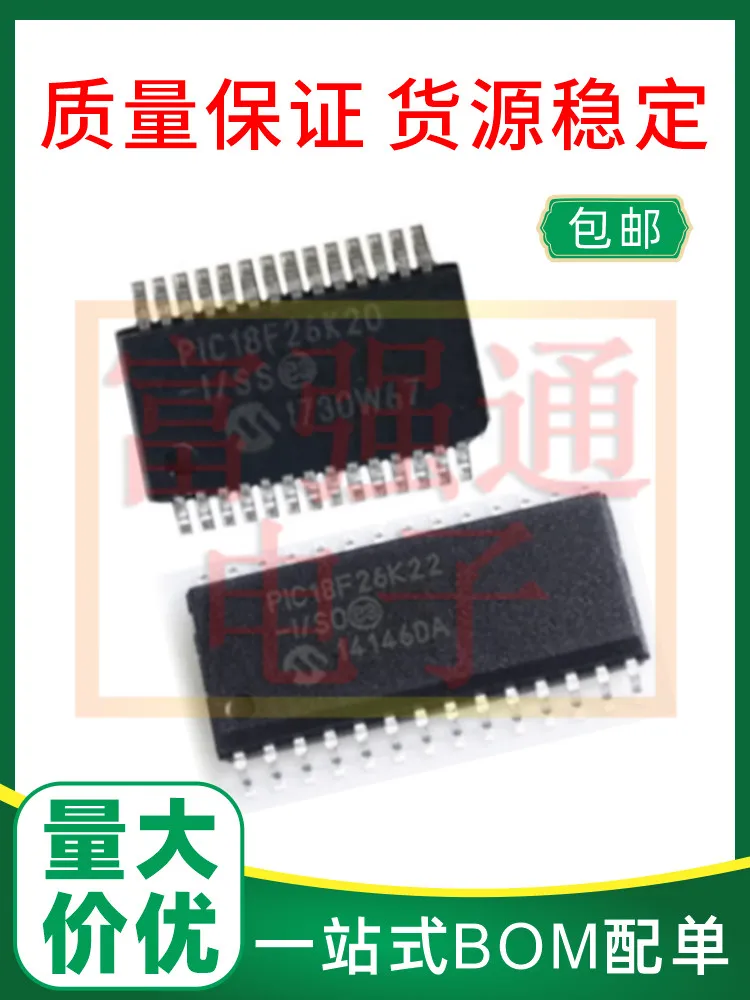 

PIC18F26K20-I/SS PIC18F26K20-I/SO supports single chip warranty for electronic components