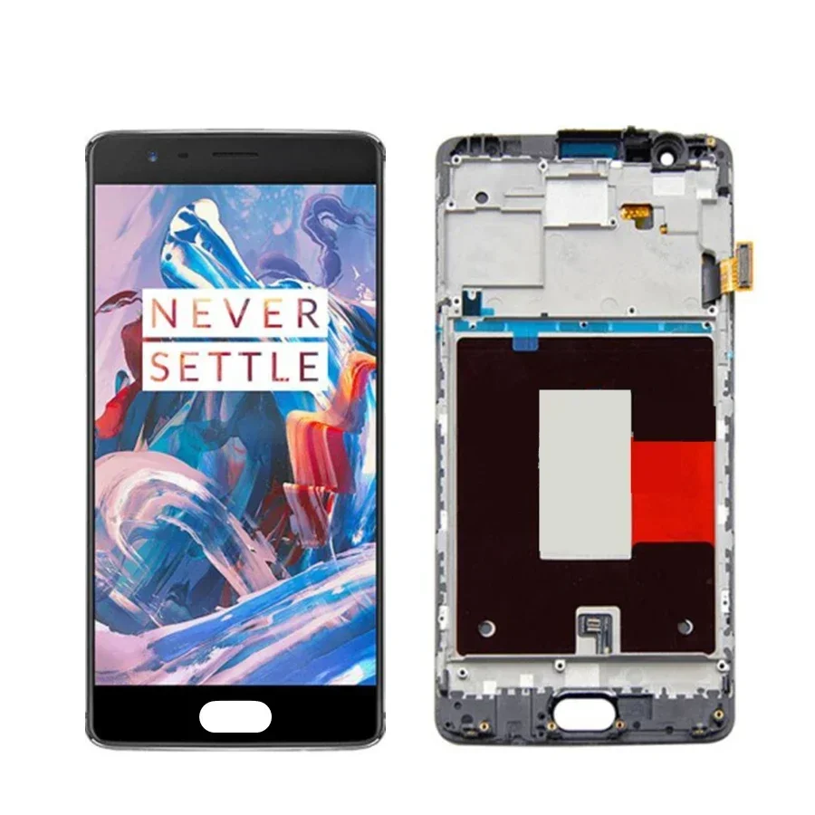 5.5'' For Oneplus 3 3T LCD Display for Oneplus 3 3T Touch Screen Assembly With Frame for One Plus 3T A3000 A3010 A3003 LCD