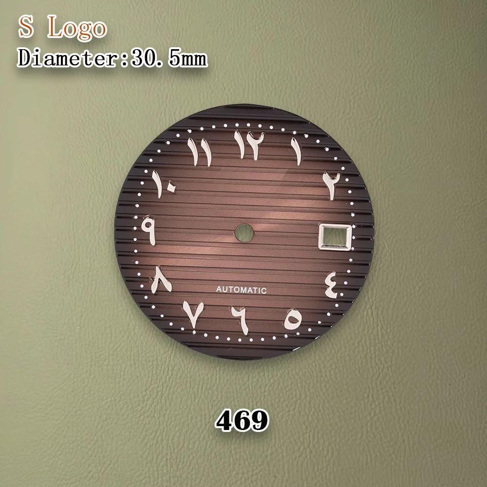 حركة NH35 أسود NH35 عربي نوتيلوس الطلب الهاتفي NH35/NH36/4R/7S لا توجد أدوات إصلاح لتعديل الساعات المضيئة