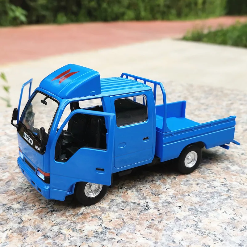 

1:32 ISUZU NHR Alloy Car Model Diecast Metal Dump Truck Vehicles Model Simulation Sound and Light Collection Childrens Toys Gift