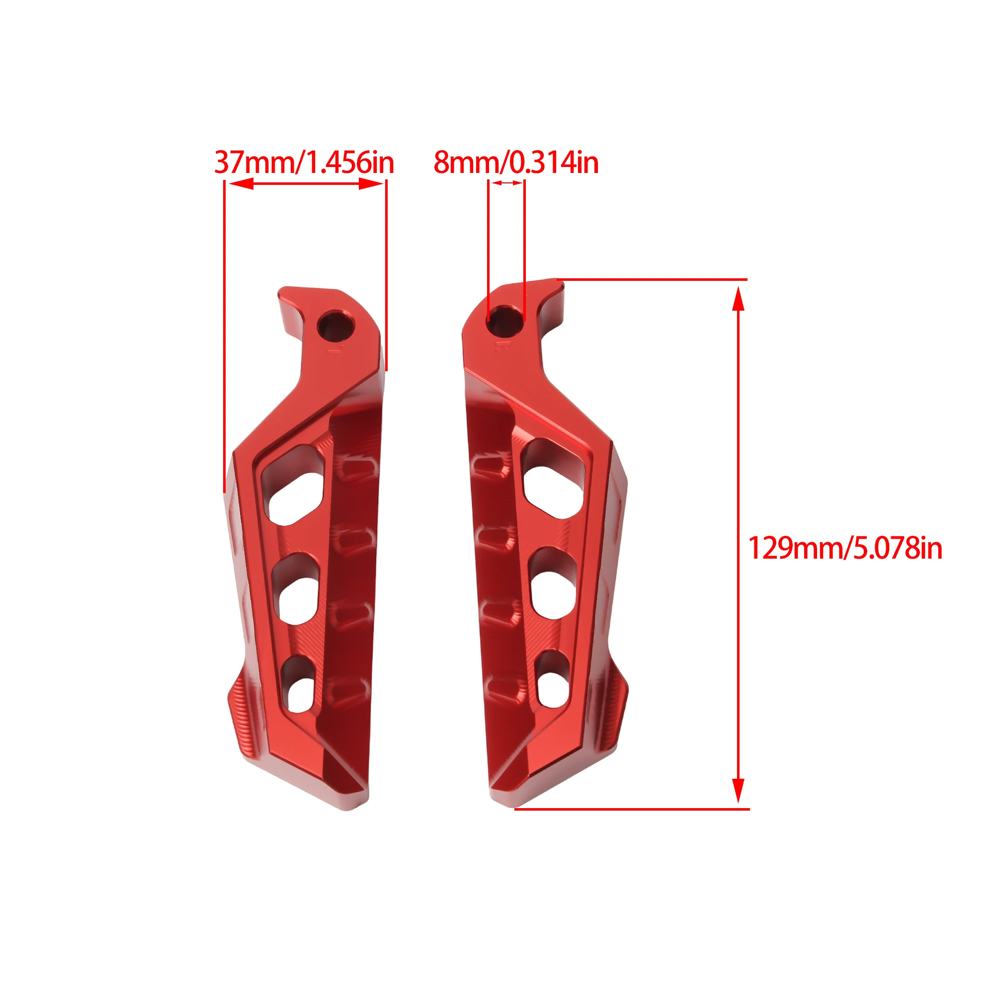 For Yamaha Motorcycle Foot Pedals CNC Aluminum Alloy Accessories for Nmax Xmax Tmax R1 R3 MTO3 NVX155 Scooter Modification Parts - Image 6