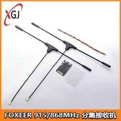 FPV Drone Long Range Transmitter FOXEER ELRS 915 868MHz RX Dual Antenna Diversity Receiver 128 Characters