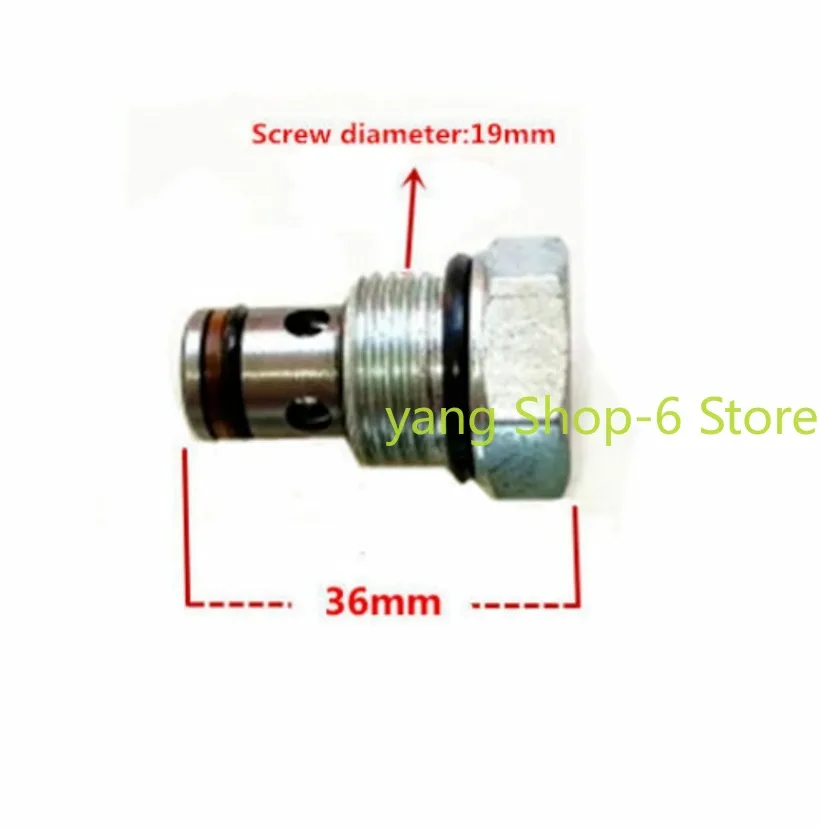 2PCS Lowering Valve Pressure Relief Valve For Auto Lift Car Hoist Machine 72*19mm