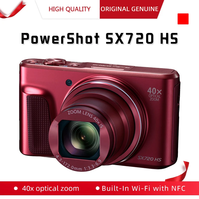 DH Original Digital Camera Travel 40x Telephoto Digital Camera PowerShot SX720 HS High-Definition Digital Camera