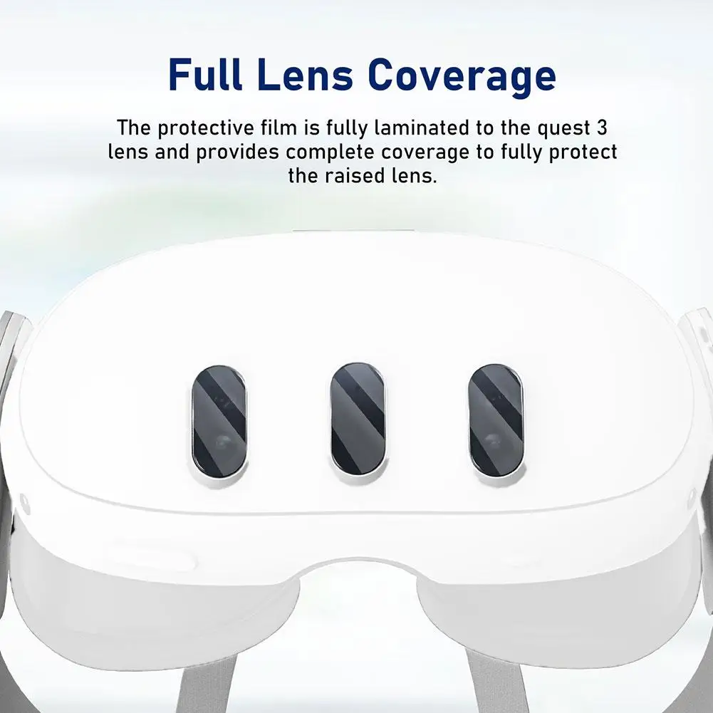 Tempered Glass Protective Film For Meta Quest3 Headset Tempered Film HD Explosion-proof Glass Protective Protective Film