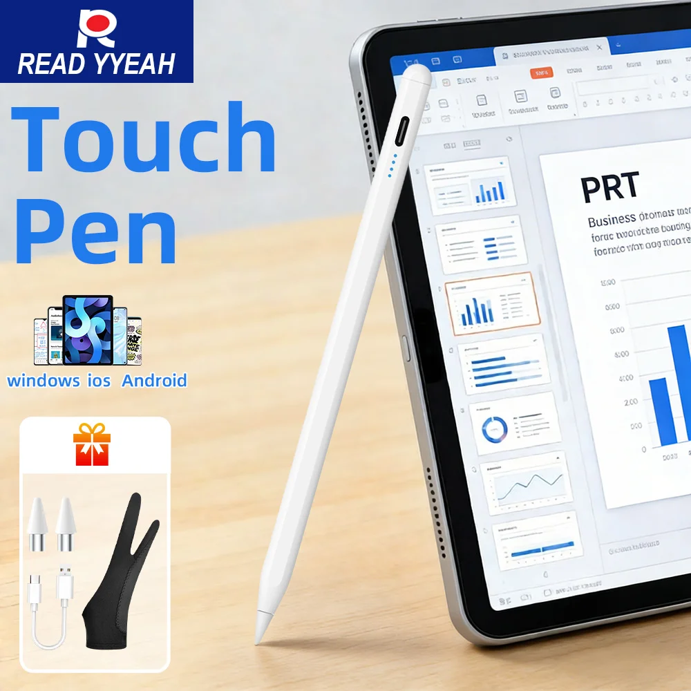 

2026 Universal Stylus Pen for iPad with Magnetic Suction Touch Pencil for Windows Xiaomi Huawei iPad Accessories Pencil for iPad