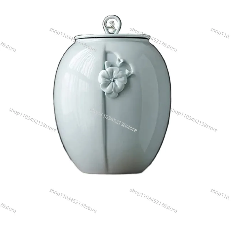 

Ceramic Cremation Urns Handmade Ceramics Chinese Style Cremation Urn for Human or Pet Ashes Cats Dogs Animals Reptiles