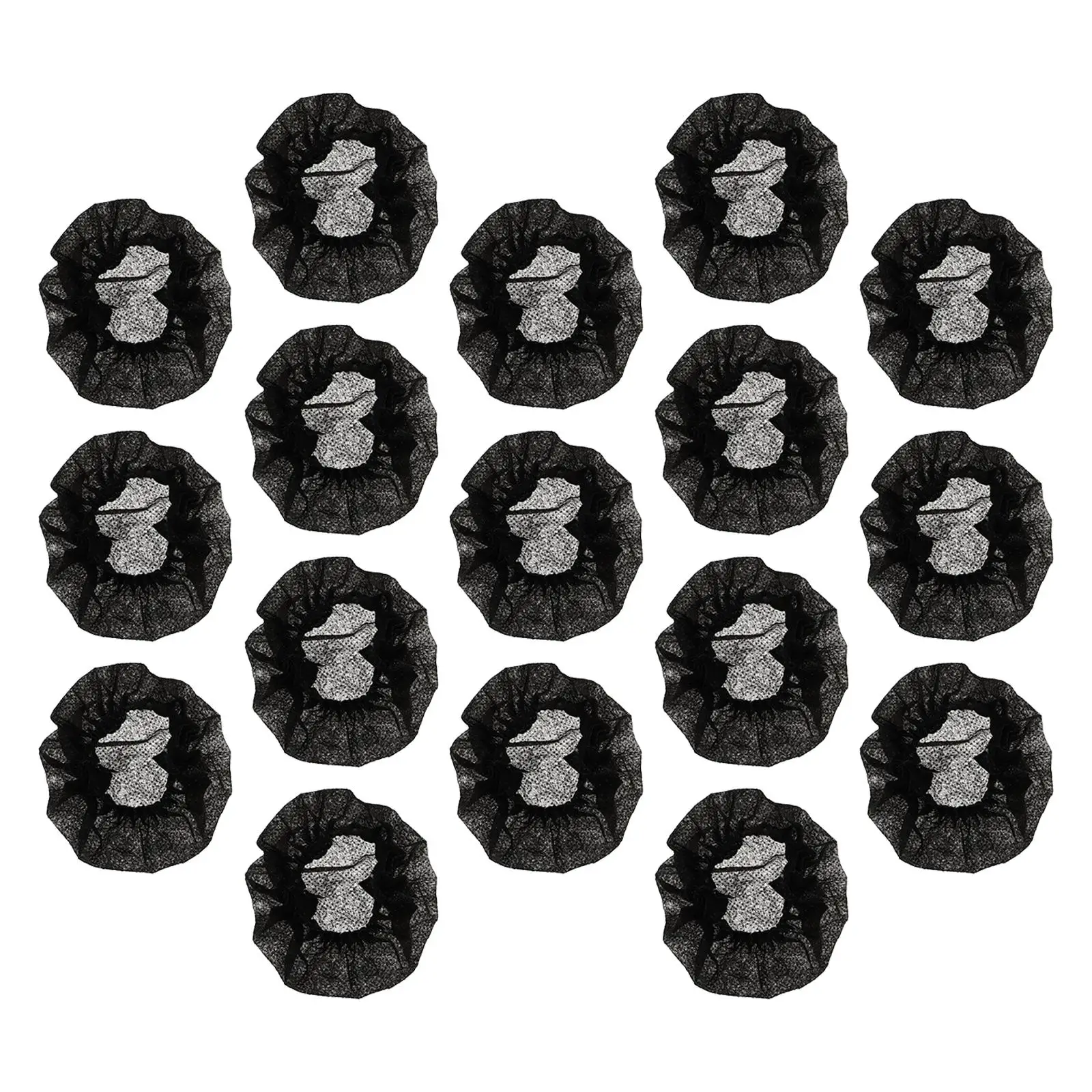 100Pcs Disposable Microphone Cover Non woven Anti splash Protectors KTV Singing Accessories Dust Covers Excellent Texture