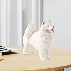 Corgi Dog Statue Preschool Home Decor Decorative Dog Figure Toy Small Animal Toy for Gift Easter Party Favors Birthday Toys Kids